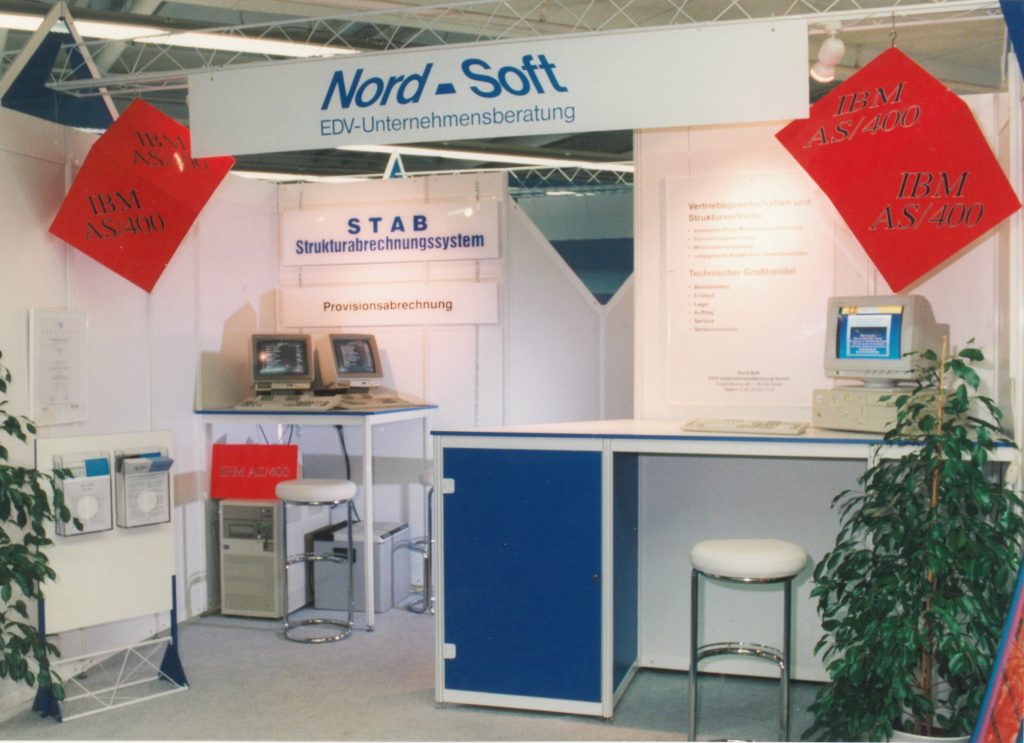 Messestand alt Nord-Soft EDV-Unternehmensberatung GmbH